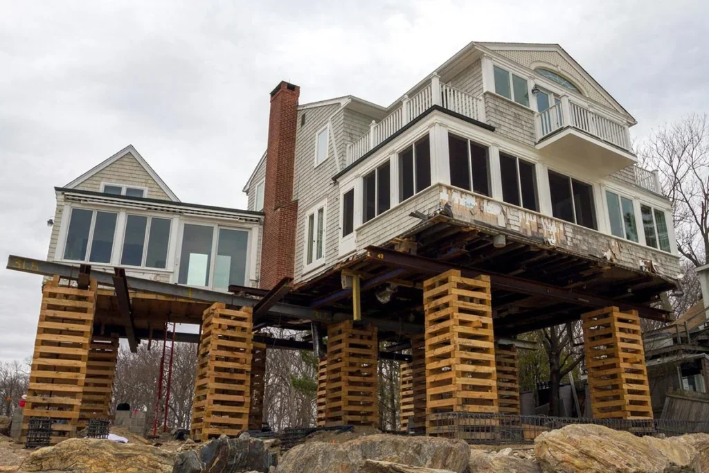 elevated pilings or stillts foundation repair bowling green, ky