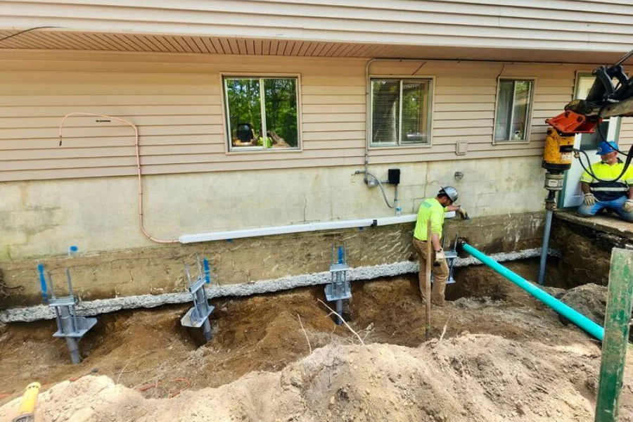 helical pier installation bowling green, ky